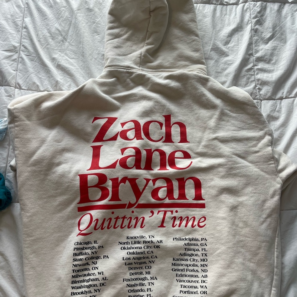 Zach Bryan Quittin’ Time Tour Sweatshirt